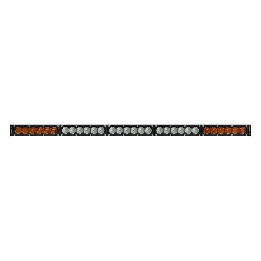 30" X6S Slim Amber/White 150W LED Light Bar & Harness