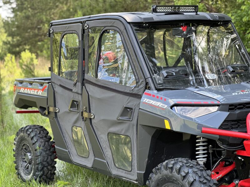 Seizmik 18+ Polaris Ranger 1000 XP Crew Framed Rear Door Kit