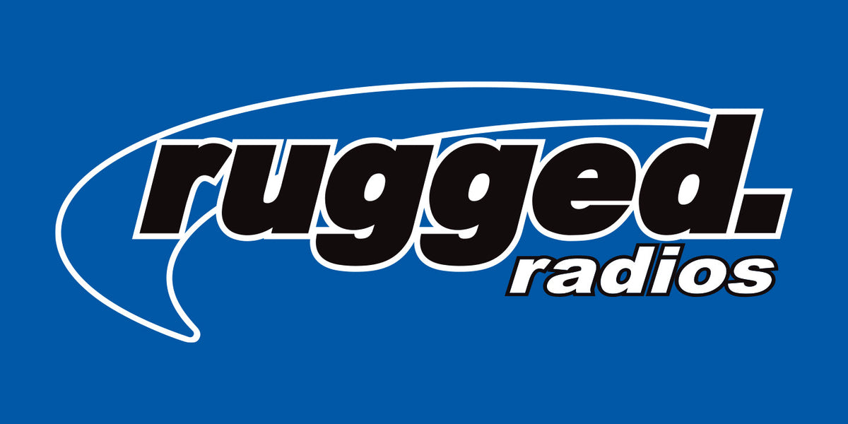 Rugged Radios Retail Signage - 17 x 33