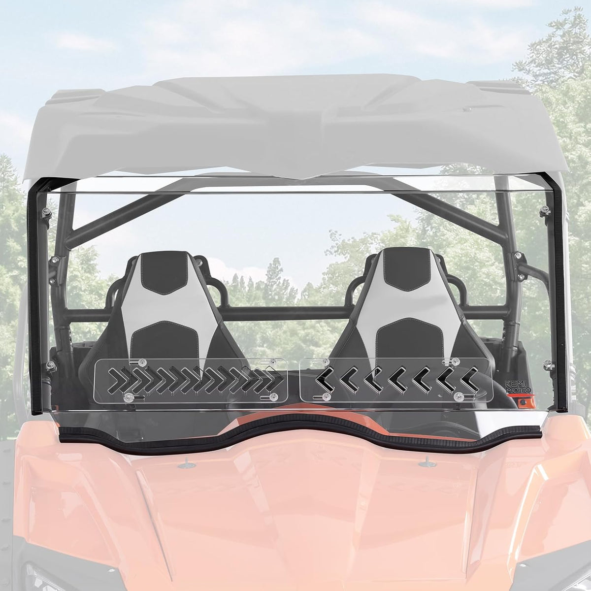 Vented Front Windshield for CFMOTO ZForce 800 - Kemimoto