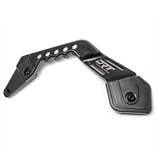 2024+ Maverick R billet grab bar with accessory mounting slots for GPS or monitor