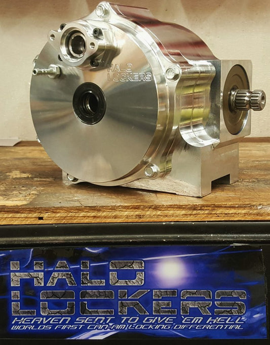 Halo Locker Full Billet Case with Chromoly Carrier (For Stock Axles)