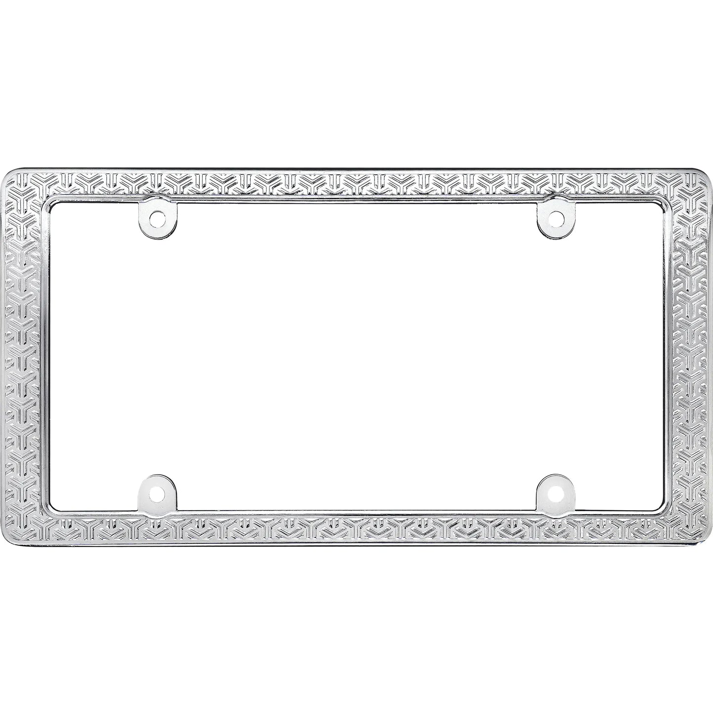 Triad License Plate Frame, Chrome