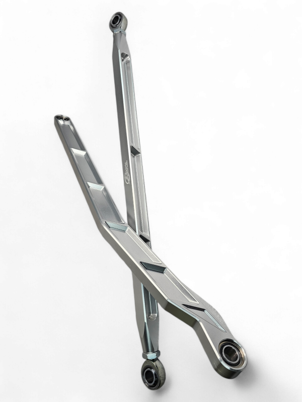 Elektric Offroad 2022+ Polaris RZR Pro Turbo R Billet High Clearance Radius Rods Anodized Clear