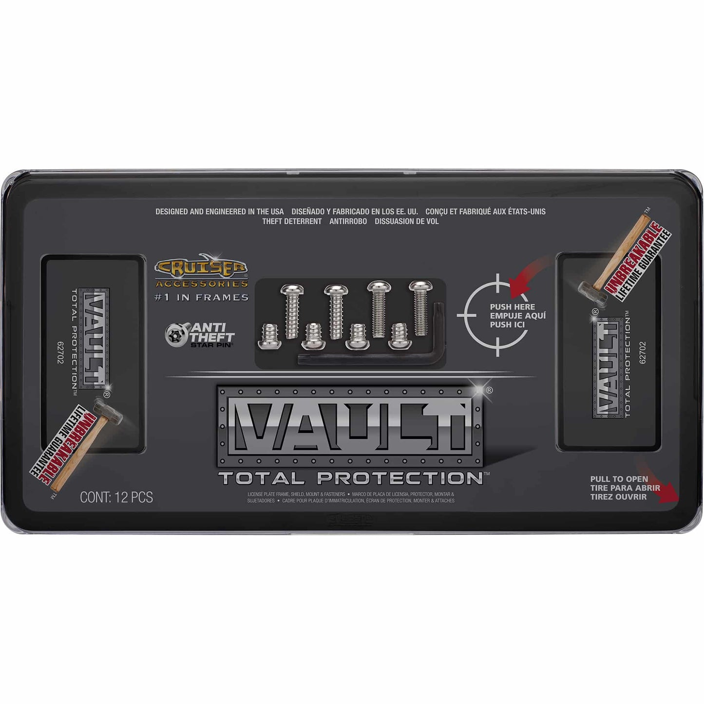 Vault Shield, Black/Smoke