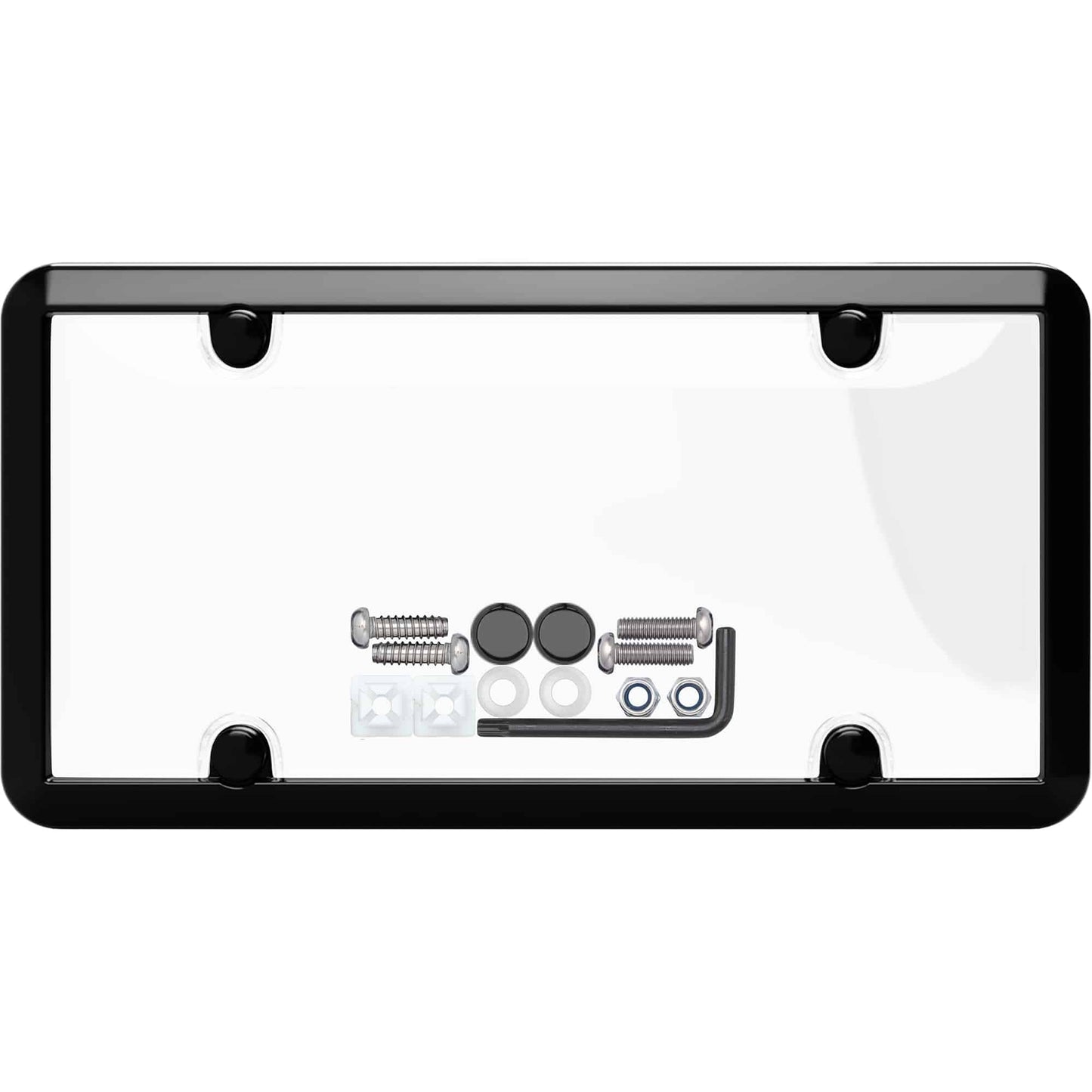 Ultimate Tuf Metal Combo Frame with Shield, Black/Clear