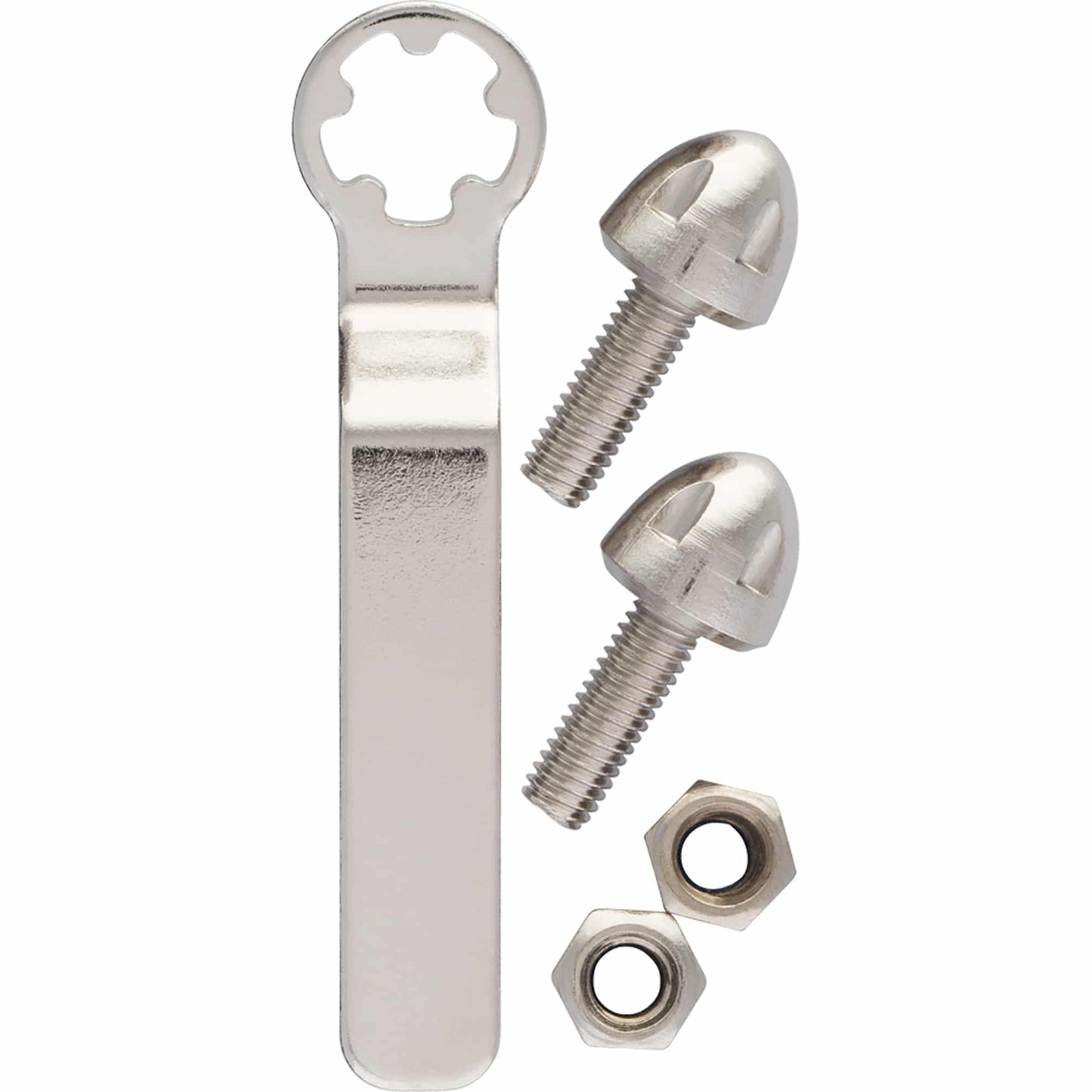 Anti-Theft License Plate Fasteners