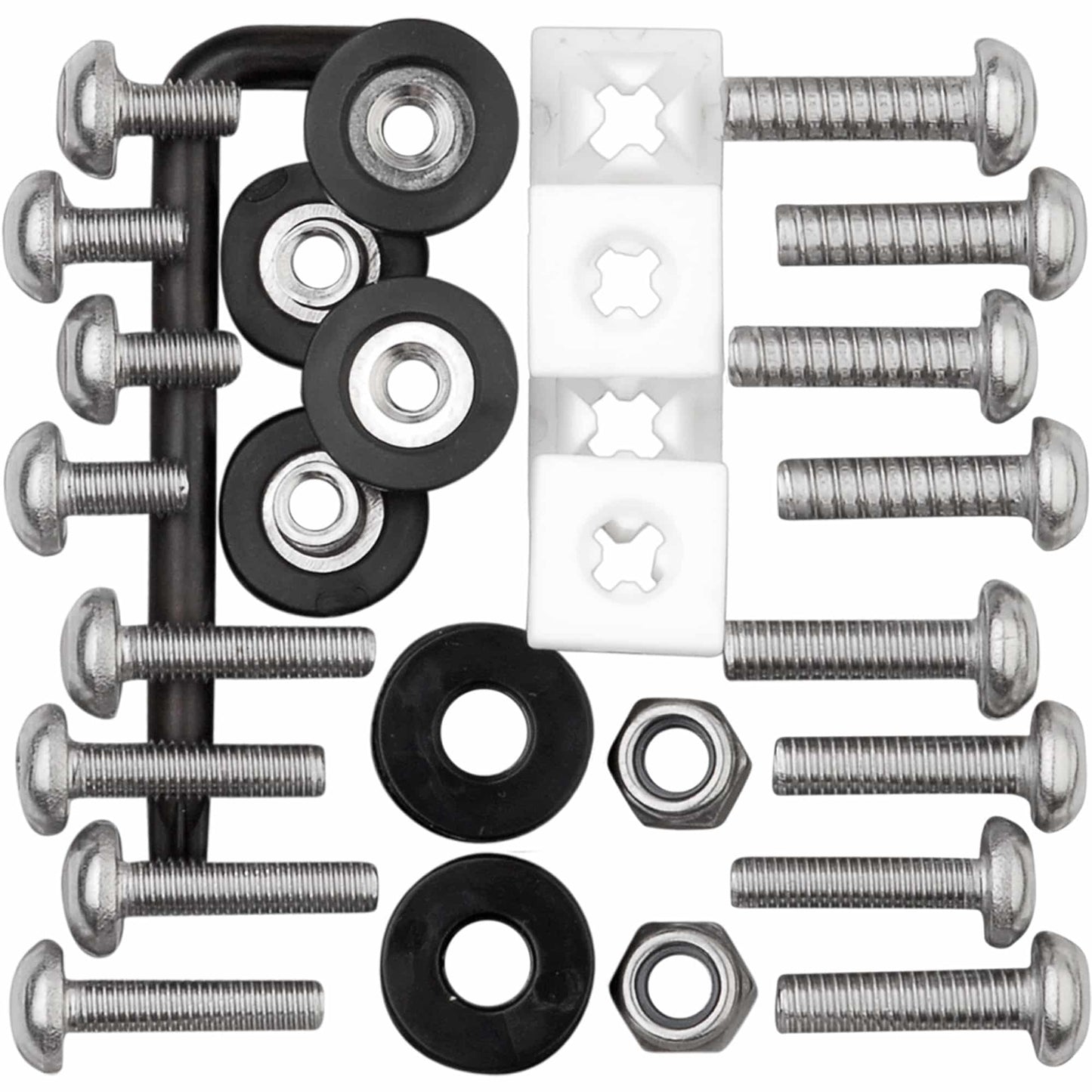 License Plate Locking Fasteners, Ultimate Kit-Stainless