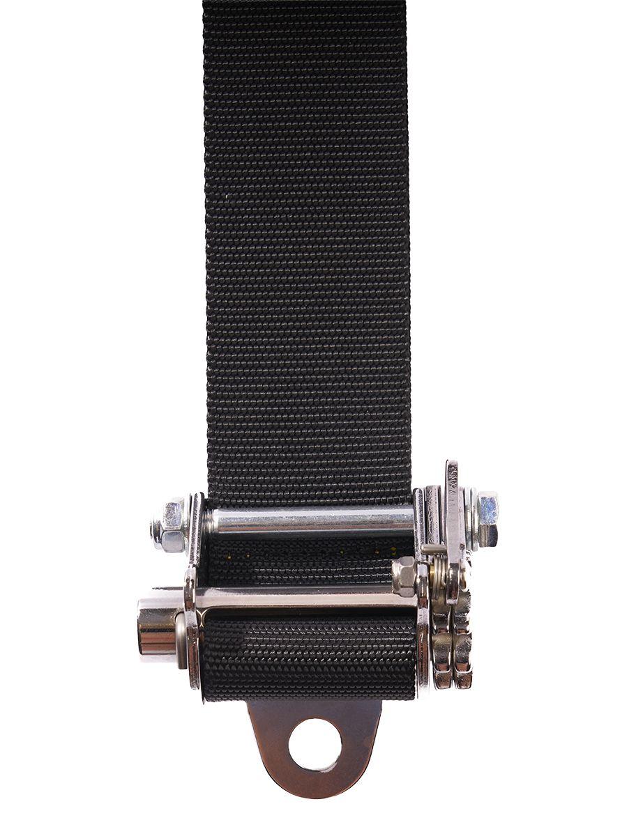 5.2 Cam-Lock Harness (SFI 16.1) with Ratchet Straps, Black