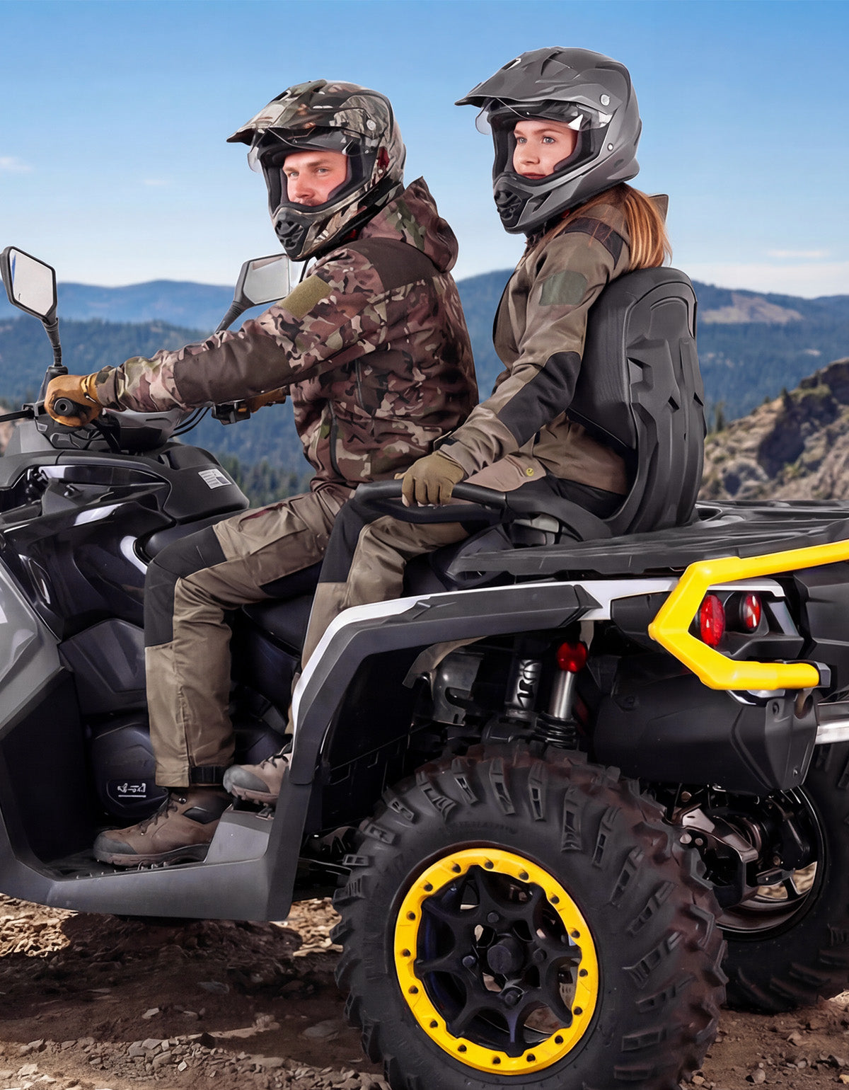 Can-Am Outlander MAX Passenger Rear Seat with Armrest (2012�024) - Kemimoto