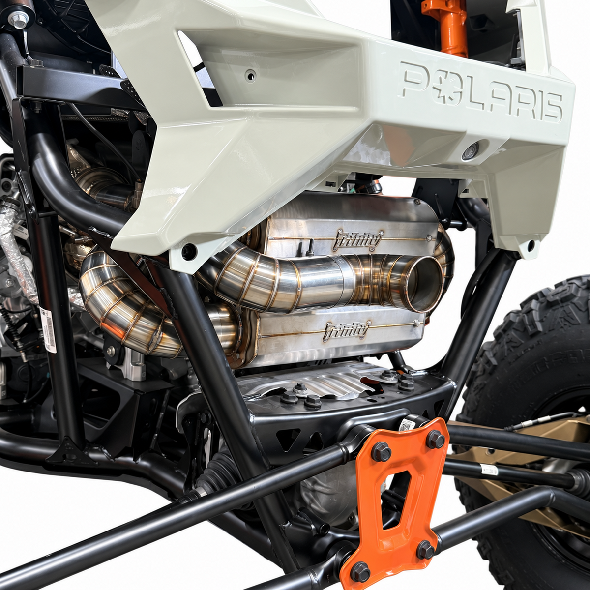 PRE-ORDER: 2027 Polaris Pro Boost - Trinity Racing Stage 5 Turbo-Back Exhaust System