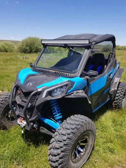 Can-Am Mav-Trail/Sport/Commander Vented Glass Windshield