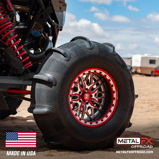 Metal FX Offroad 17" Viper R Forged 3-Piece Beadlock UTV Wheel