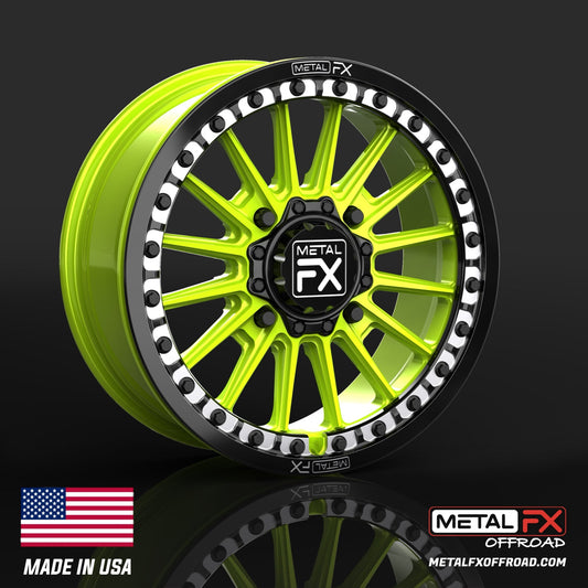 Metal FX Offroad Delta Forged Monoblock Beadlock UTV Wheel