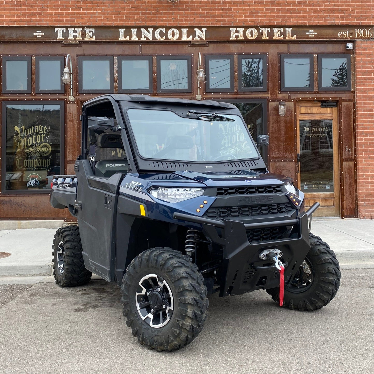 Polaris Ranger 1000 / XP 1000 Vented Glass Windshield