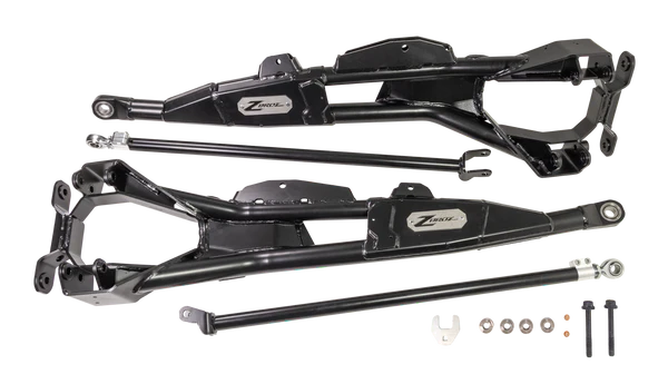 Polaris Turbo R / Pro S High Clearance Trailing Arms BLACK