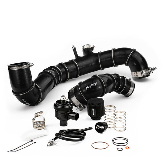 RPM Wire Reinforced 5ply Silicone Charge Tube - 2017-2025 Can-Am X3 R & RR