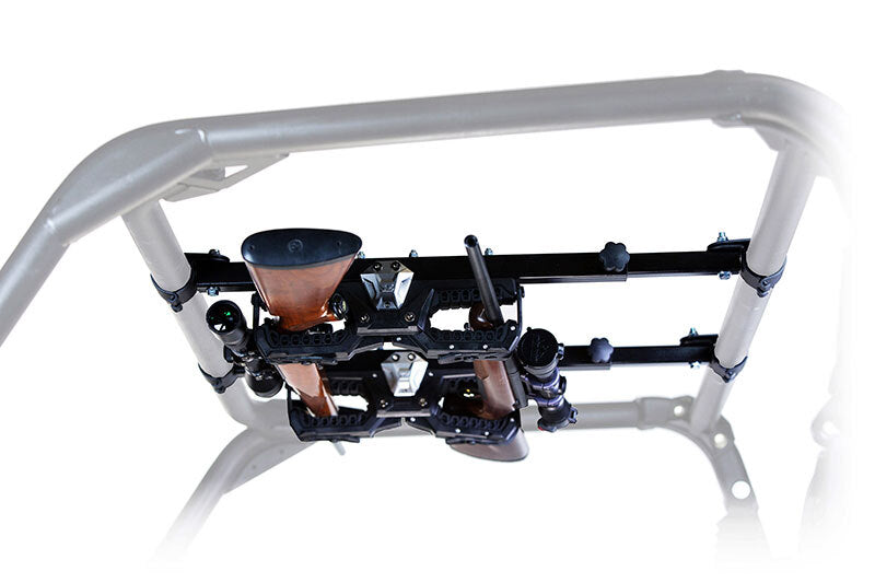 Seizmik 01+ A Cat/ Hon/JD/ Kaw/ Pol/ Suz/ Yam UTV OHGR 2 Gun Rack 1.75 in.