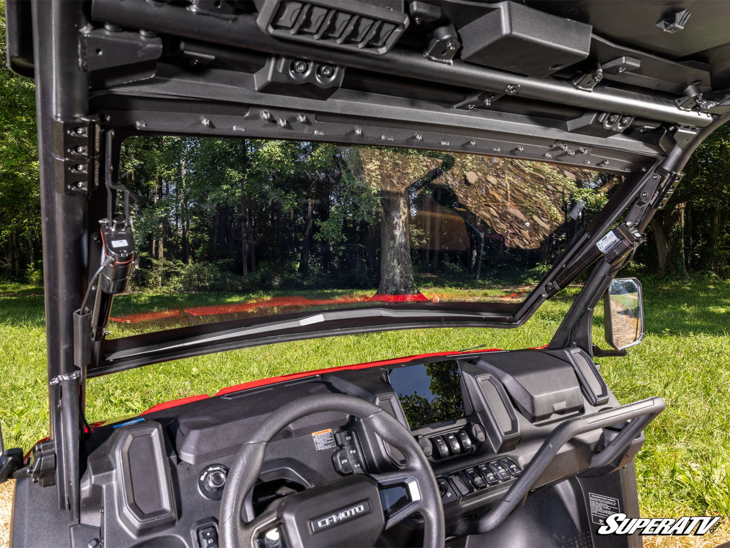 CFMOTO U10 Pro MaxDrive Power Flip Windshield