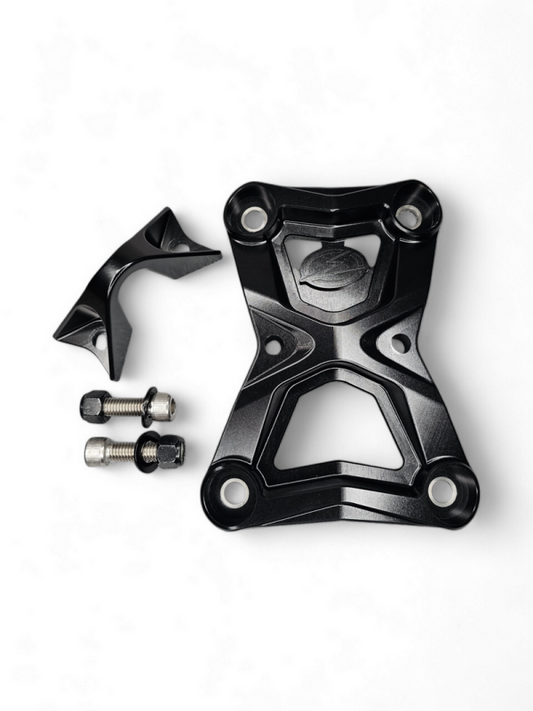 Elektric Offroad 2022-2025 Polaris RZR Pro R/ Turbo R Volt Radius Rod Plate Billet Anodized Black
