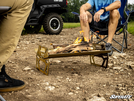 Collapsible Fire Pit and Grill