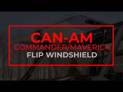 Can-Am Maverick Trail Flip Windshield