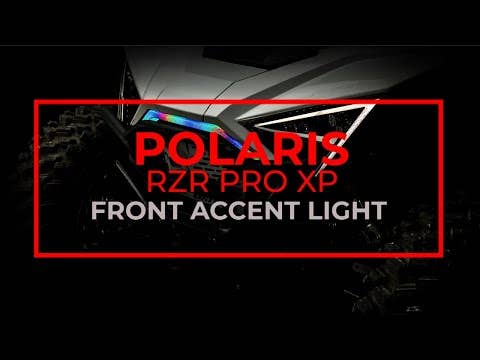Polaris RZR Turbo R Front Accent Light