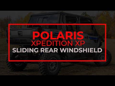 Polaris Xpedition XP Sliding Rear Windshield
