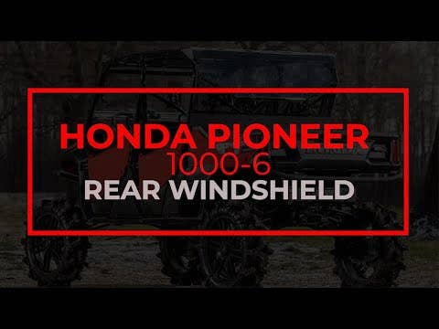 Honda Pioneer 1000-6 Rear Windshield
