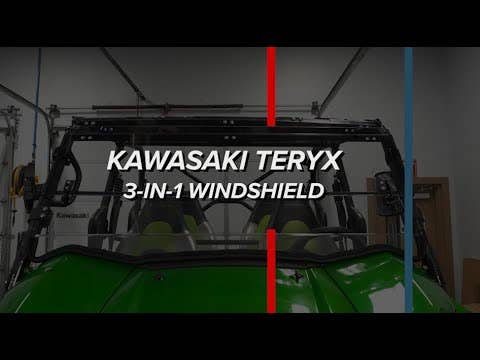 Kawasaki Teryx 3-in-1 Windshield