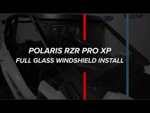 Polaris RZR PRO XP Glass Windshield