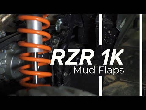 Polaris RZR RS1 Mud Flaps