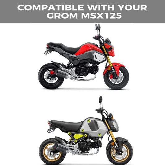 Low Mount Exhaust Slip-on Muffler Baffle Fit Grom Msx125 - Kemimoto