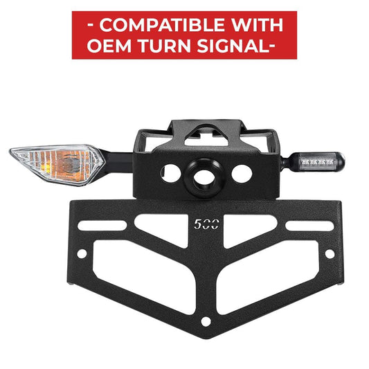 Honda CBR500R CB500F License Plate Bracket Fender Eliminator - Kemimoto