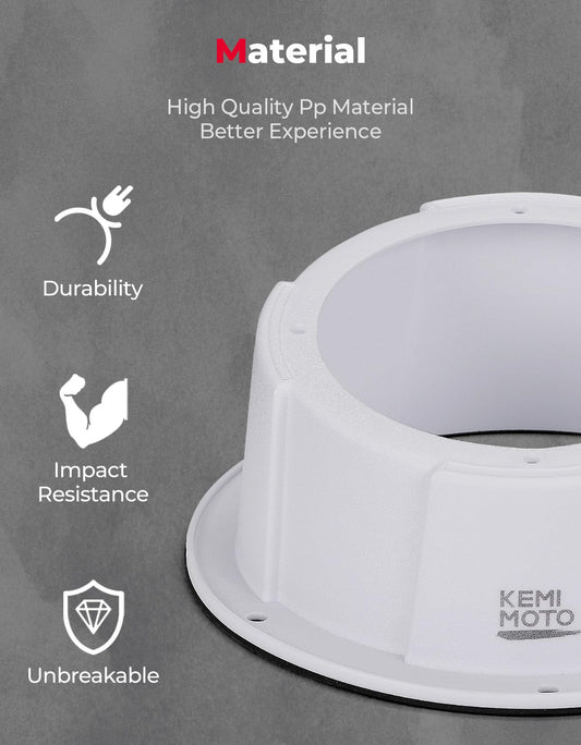 Universal Speaker Pods White for 6.5" Speakers