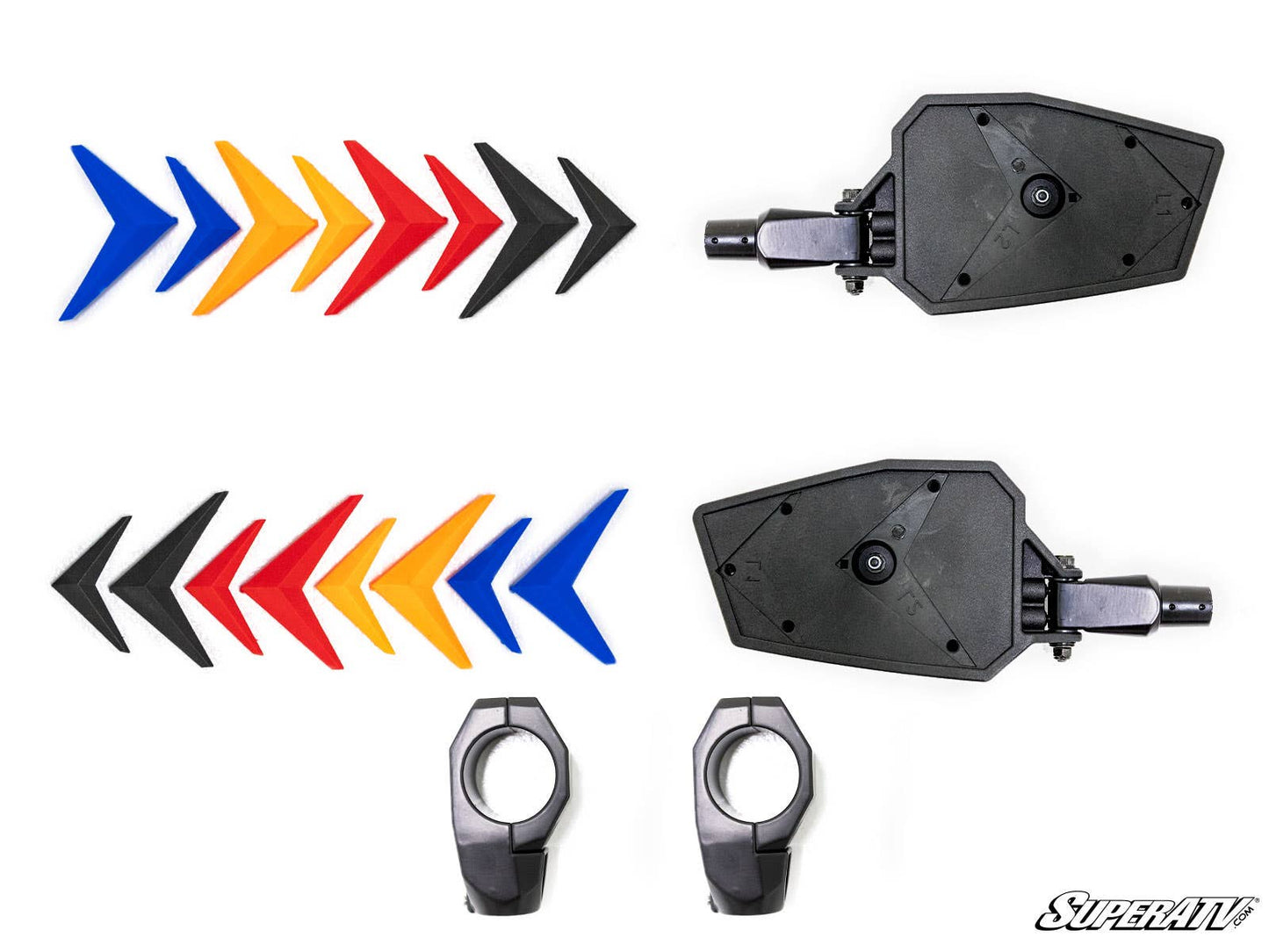 Kawasaki Teryx KRX Seeker Side View Mirrors