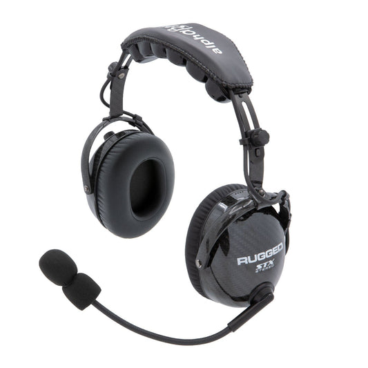 AlphaBass Headset for STEREO and OFFROAD Intercoms - Model H28 - Over the Head