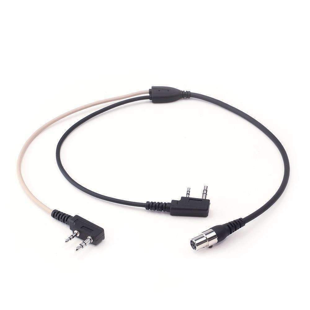 DUAL RADIO Splitter - Connect 2 Radios with 1 Listen Only and 1 Transmit and Receive
