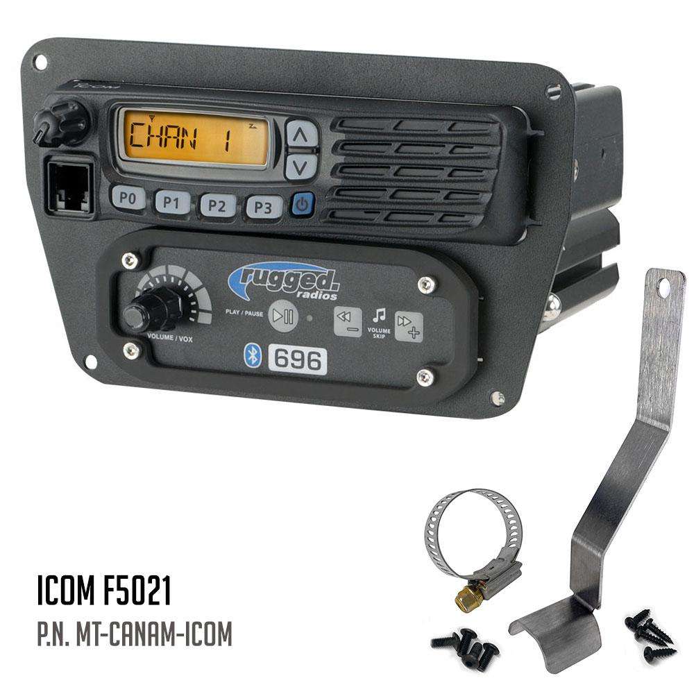 Can-Am Commander Intercom and Radio Mount - Rugged GMR25