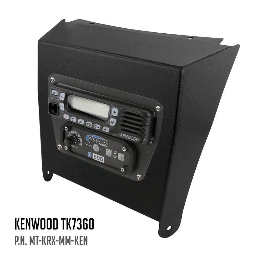Kawasaki KRX Multi-Mount Kit for Rugged Mobile Radios and Intercom - Motorola CM300D / Vertex VX2200