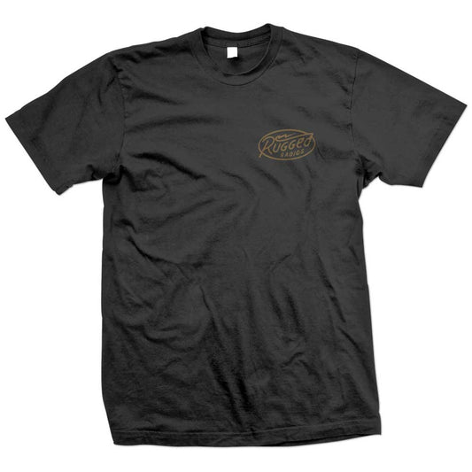 Rugged Radios BOLT T-Shirt - Black - Medium