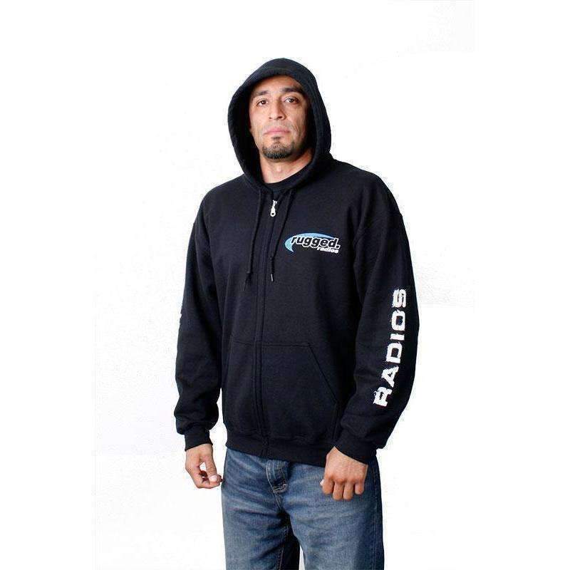 Rugged Radios Zip-Up Hoodie - XXL