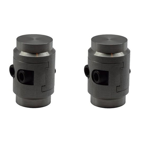 Tubing Disconnect - 2 Pack - Interlocking Tubing Coupler - Off Road Trucks, Jeeps, ATV, SXS AJK Offroad 1.75"