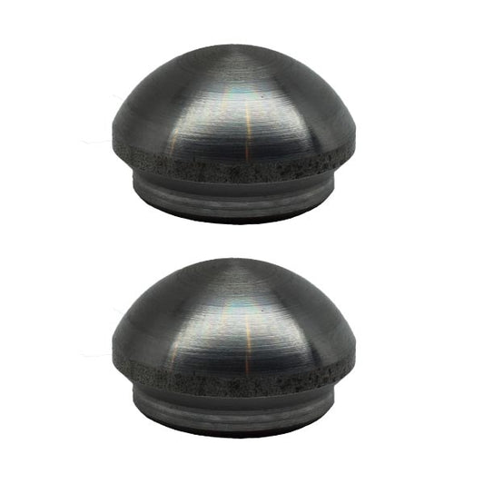 Tubing End Cap - Rounded - 2 Pack - Off Road Trucks, Jeeps, ATVs, SXS AJK Offroad 2.00"