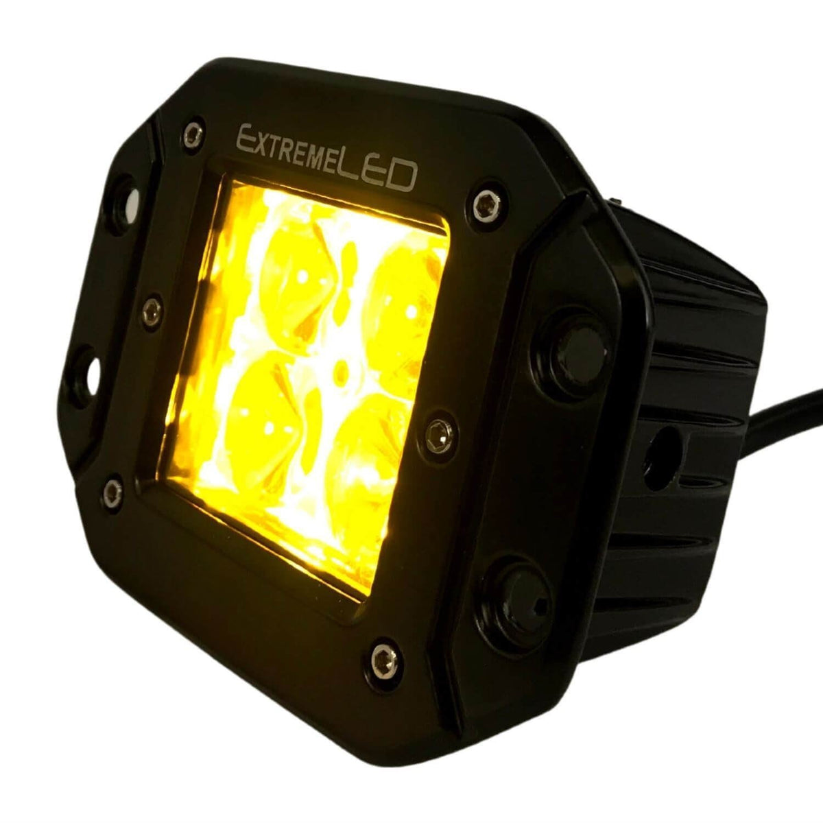 Stealth Amber Spot Flush Mount Extreme Series 3" Light Pod