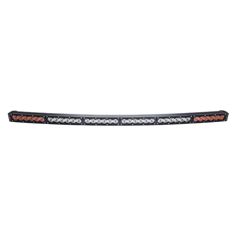 38" Curved X6S Slim Amber/White 180W LED Light Bar & Harness