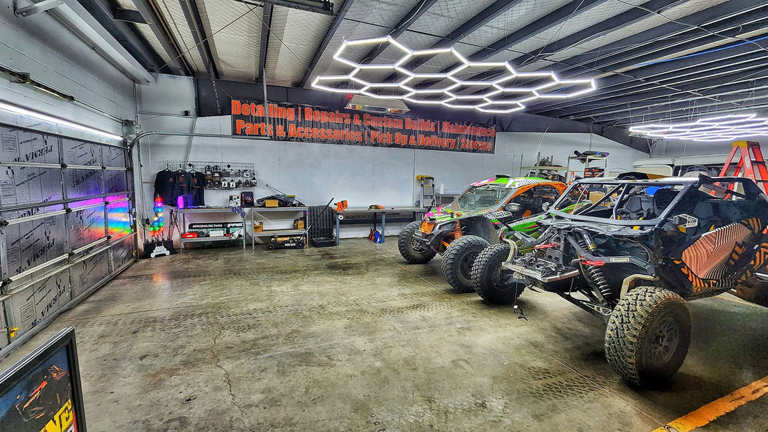 SxS Network shop at Pikes Peak International Raceway, Fountain, Colorado