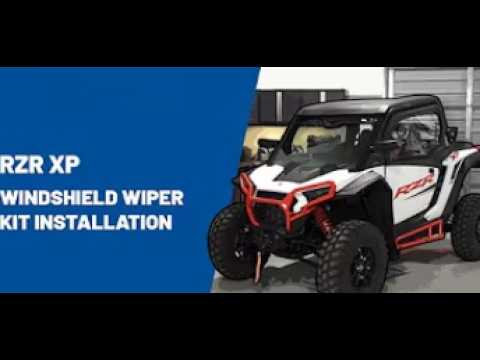 2024 RZR XP | Windshield Wiper Kit Installation | Polaris Off Road Vehicles