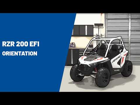 RZR 200 EFI | Orientation | Polaris Off Road Vehicles