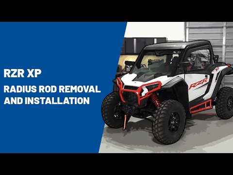 2024 RZR XP | Rear Radius Rod Removal and Installation | Polaris Off Road Vehicles